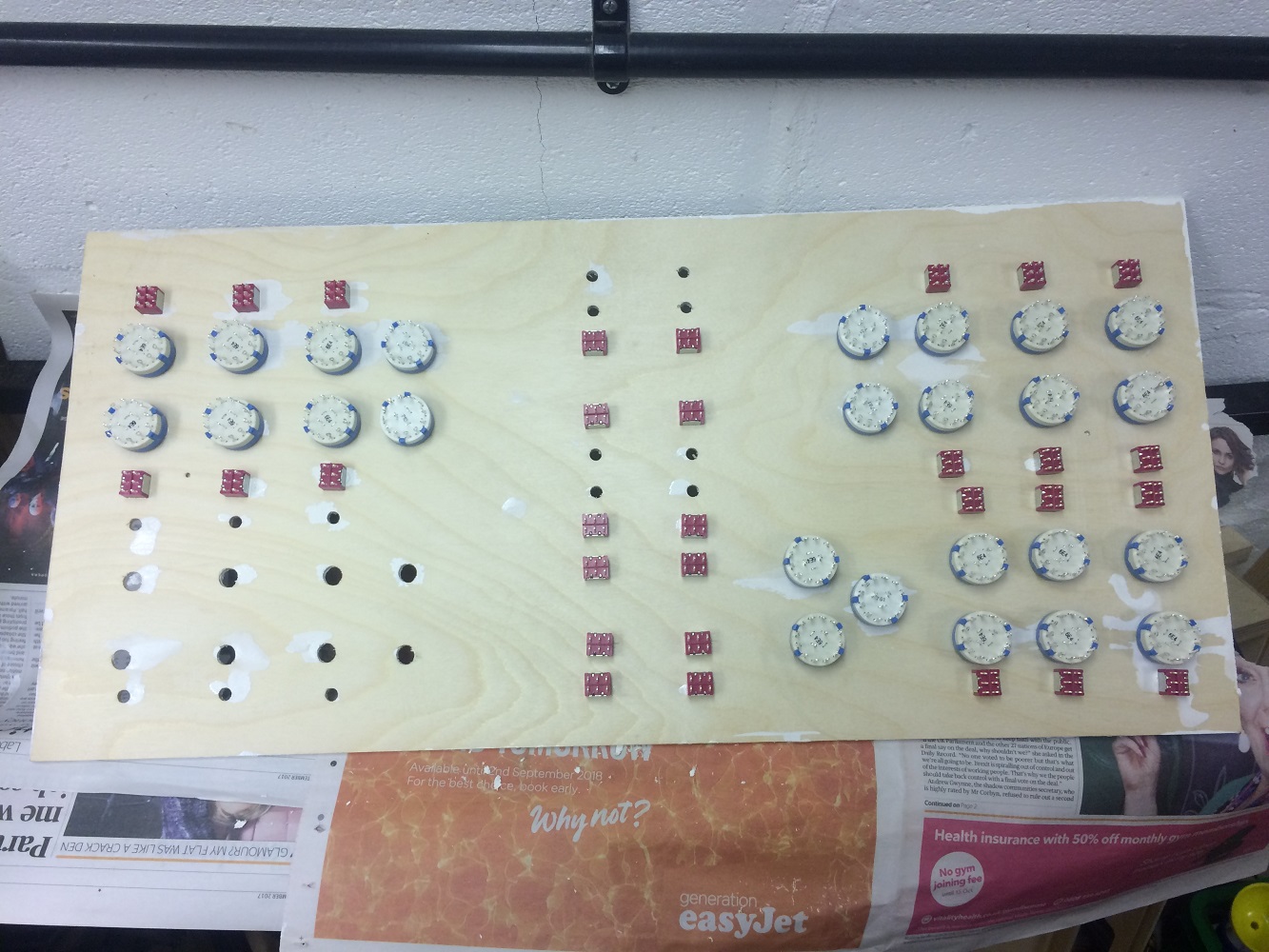 Minories Fiddle Yard Control Panel - The Model Railway Club