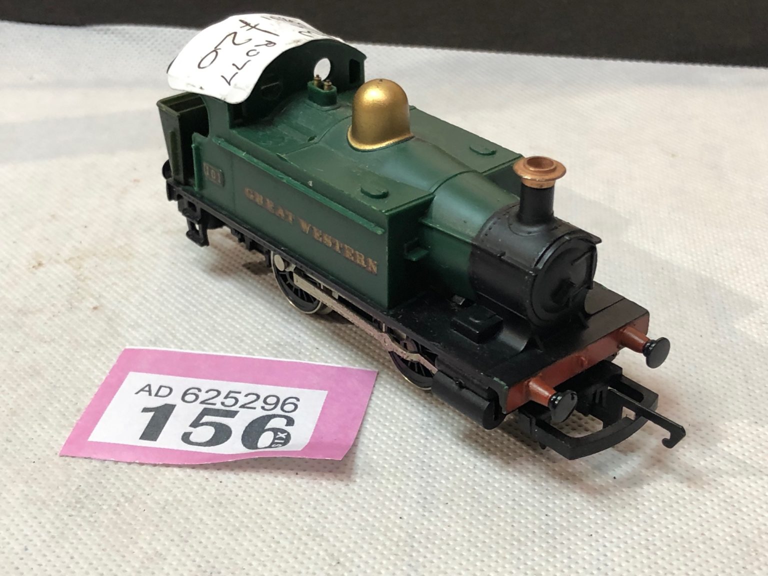 Hornby OO R077 GWR Class 101 0-4-0T loco green P156 MJC - The Model ...