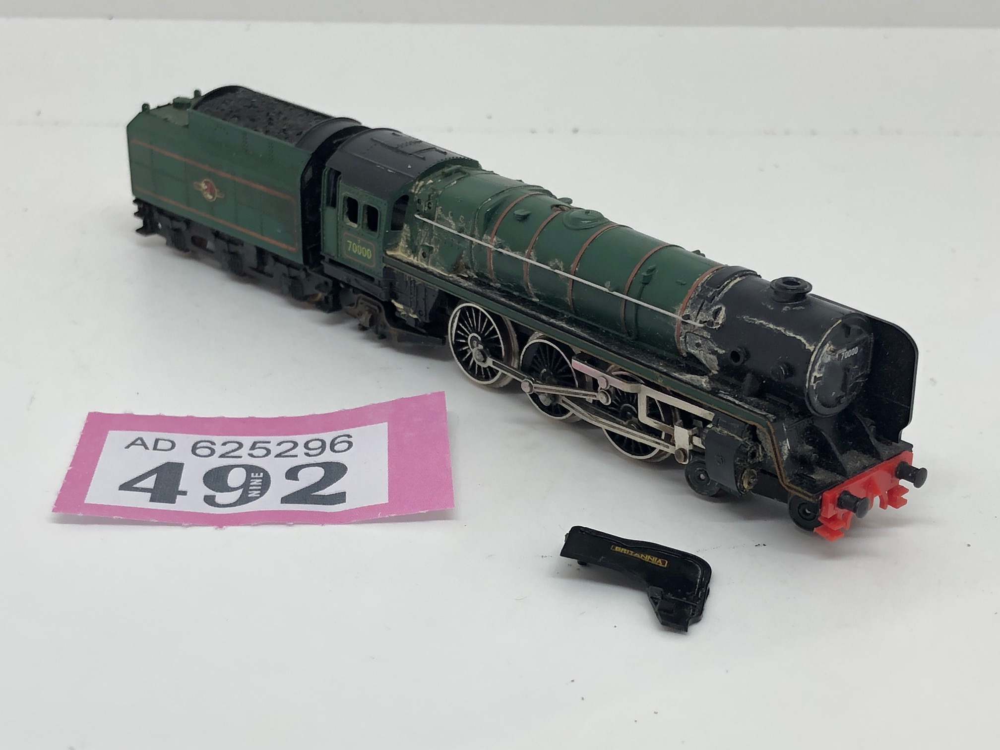 Minitrix N Britannia 4-6-2 loco P492 - The Model Railway Club