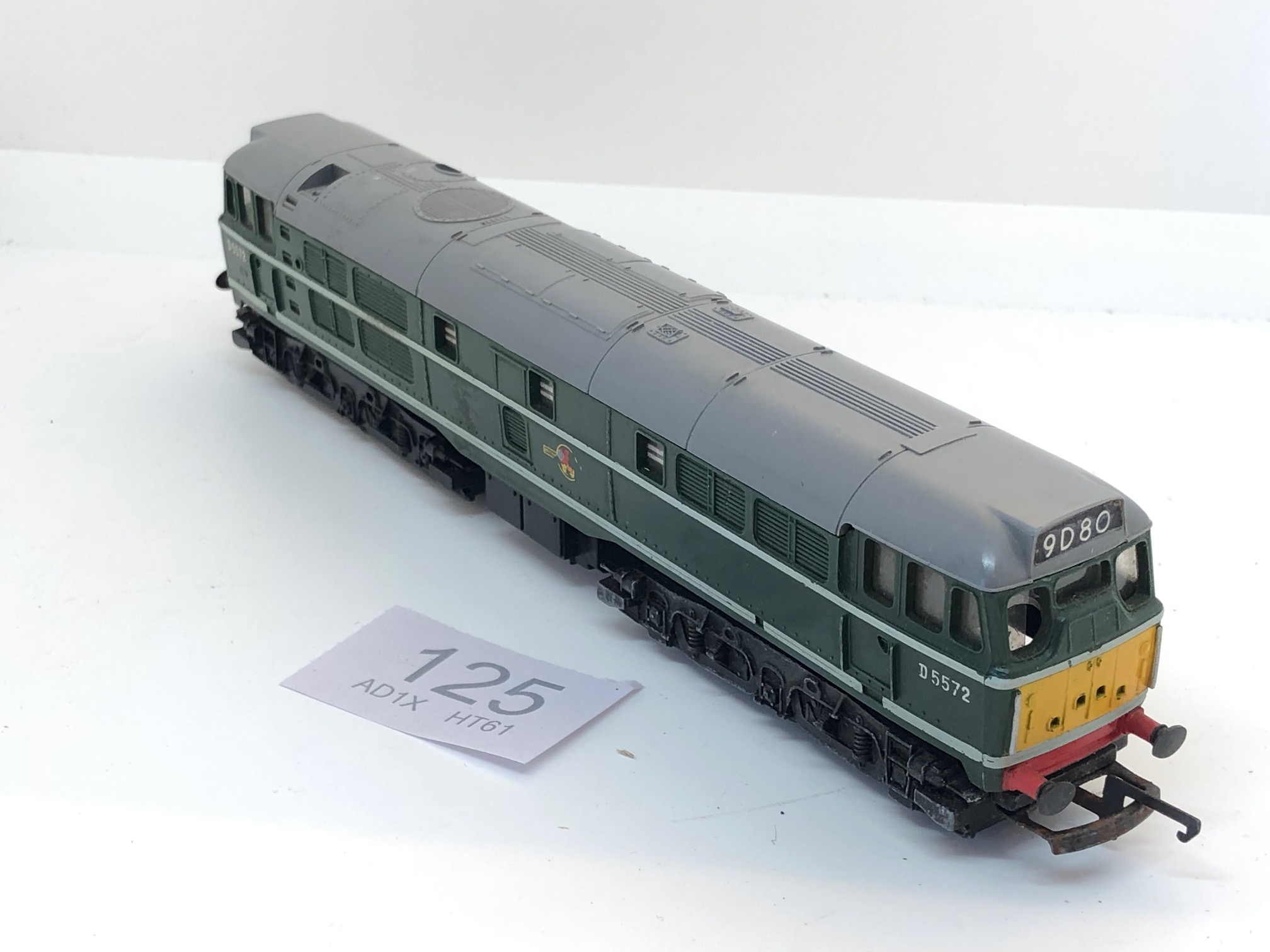 Hornby Triang OO R357 green Brush Diesel Class 31 D5572 W125 - The ...