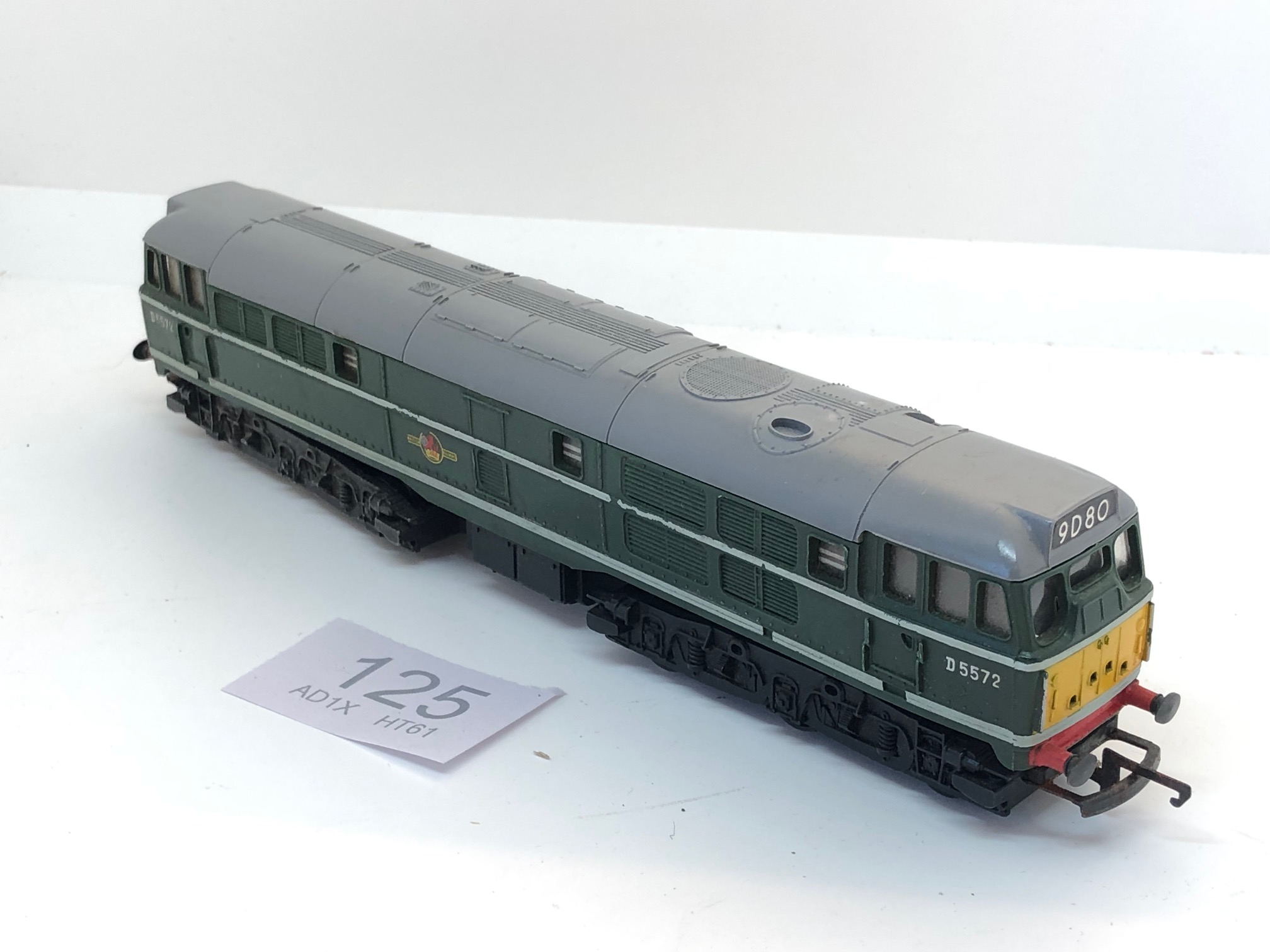 Hornby Triang OO R357 green Brush Diesel Class 31 D5572 W125 - The ...