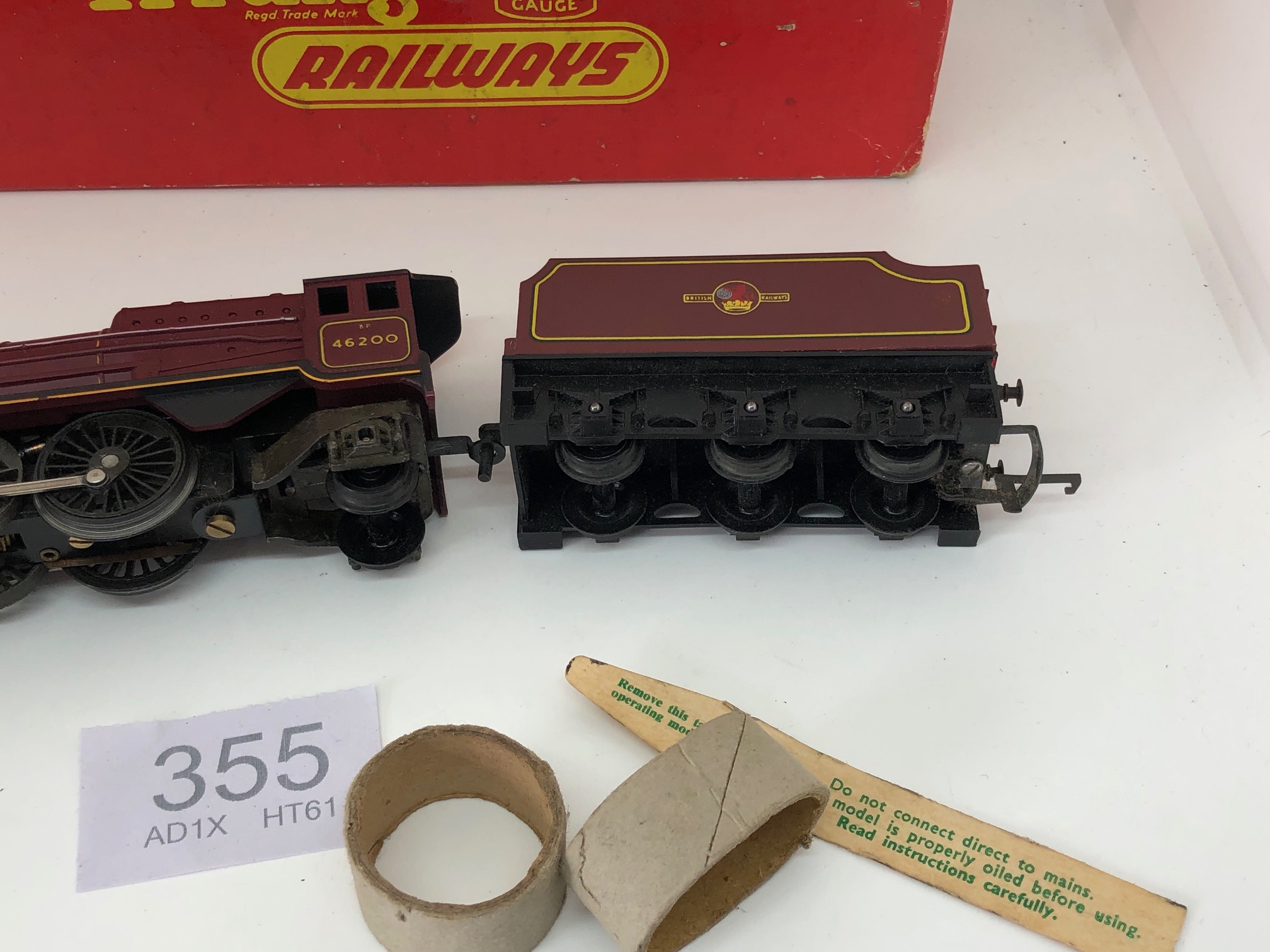 Triang OO R258 R34 Princess Royal 4-6-2 maroon loco and tender - The ...