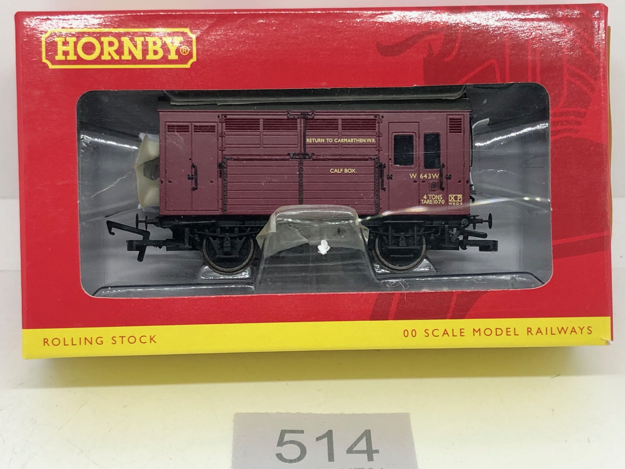 Hornby OO R6561 BR Maroon Horse Box W643W - The Model Railway Club