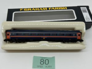 Graham Farish 374-327D Mk3 TSO Trailer Standard Open coach in GNER livery - 42219