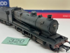 Bachmann 31-128 Class 30xx 2-8-0 ROD 3036 in BR black, early emblem - weathered
