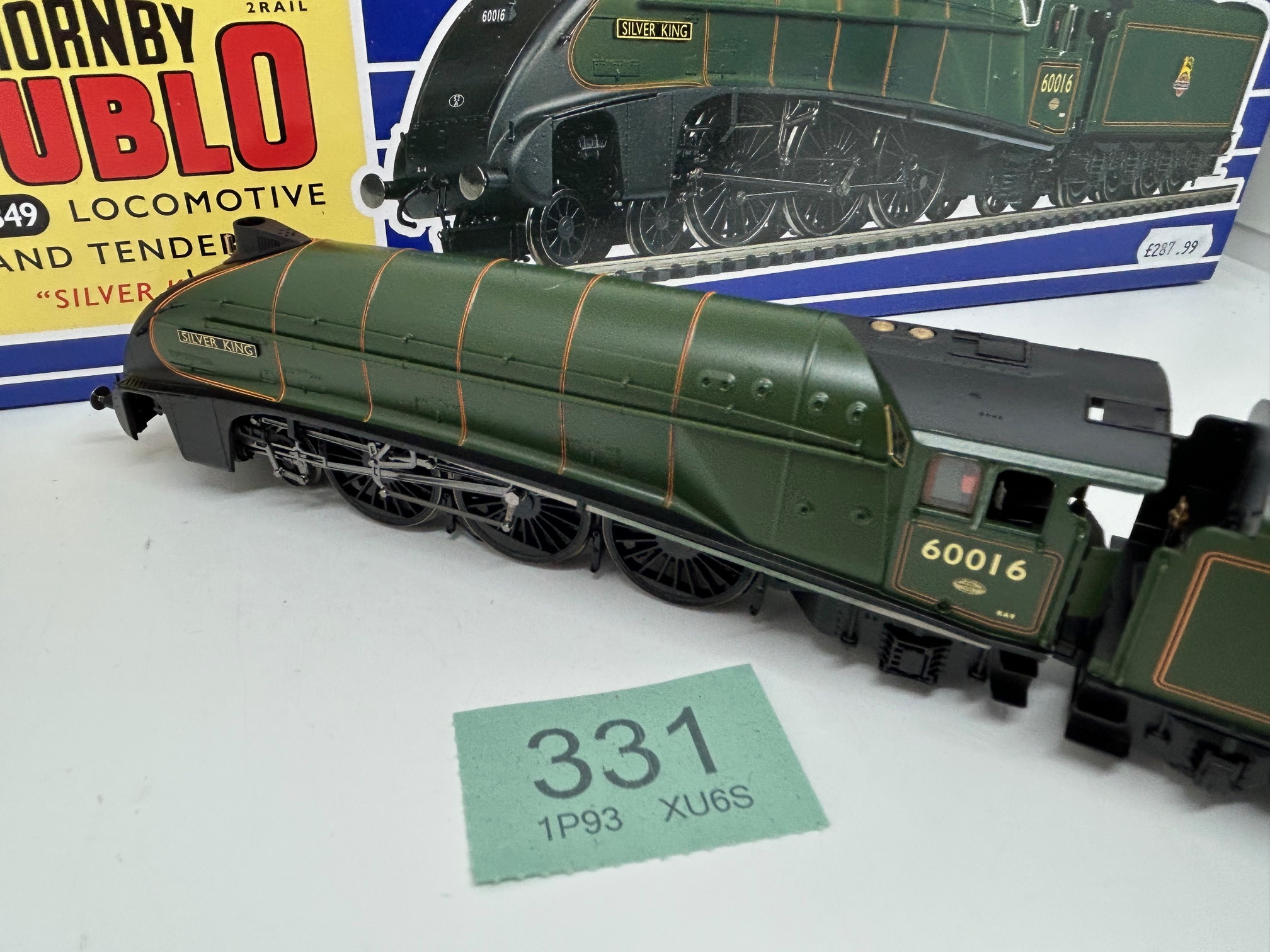 Hornby Dublo OO R30349 BR - A4 Class - 60016 'Silver King' - Image 7