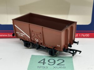 Bachmann 37-426B 16T Slope Side Mineral Wagon Pressed Side Door MOT Brown 23866