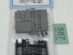 Dundas Models OO9 DM27 WW1 War Department Bogie Goods Ambulance Van Kit