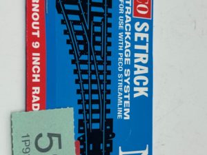 Peco N ST-6 Turnout, 1st Radius, Left Hand New