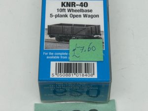 Peco N gauge KNR-40 5 Plank Open Wagon kit - New
