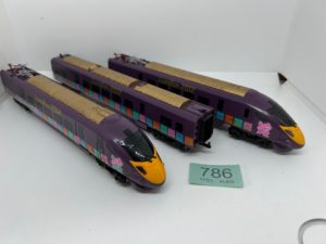 Hornby OO R1153 London 2012 3 car Hitachi Javelin set