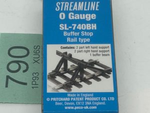 Peco O gauge SL-740BH Bullhead Buffer Stop - Rail built