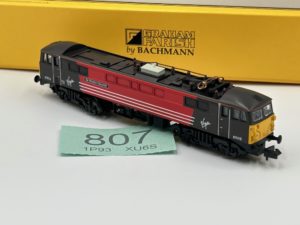 Graham Farish 371-751 Class 87 87019 'Sir Winston Churchill' in Virgin trains livery