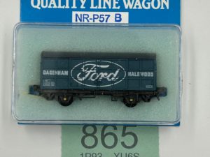 Peco N NR-P57B Dagenham - Halewood Pallet Van, Ford No. B787047