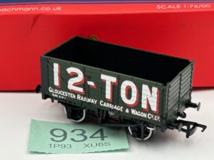 Bachmann OO 37-2021k 8-plank open wagon - 12-Ton Gloucestershire Railway and Carriage Co