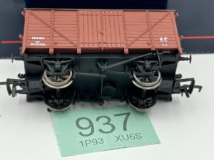 Hornby OO R60100 Loriot Y well wagon in GWR grey - 41989