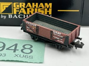 Graham Farish N 373-155 5 Plank Wagon 'Joshua Gray'