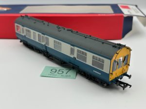 Bachmann OO 39-777A ex-LMS 50' Inspection saloon M45030M in BR Blue & Grey