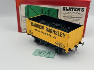 Slaters O gauge Barrow Barnsley coal wagon