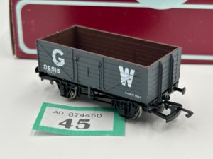 Dapol OO B14 7-plank Open Wagon 29019 / 06515 in GW Dark Grey