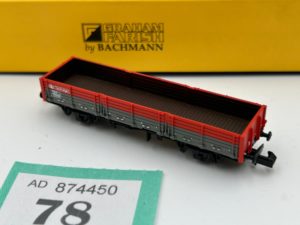 Graham Farish N 373-403B OAA 31 Ton 6-Plank Open Wagon in Railfreight Red & Grey - 100081