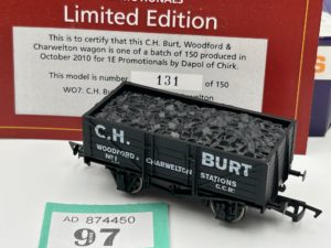 Dapol OO CH Burt 5 plank wagon