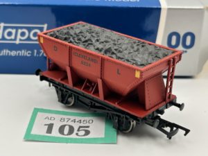 Dapol OO 4F-033-007 24-ton steel ore hopper "Dorman Long" - A224
