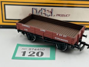 Bachmann OO  33-450 3 Plank Wagon 630 in 'Cammell Laird' Brown Livery