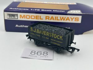Dapol OO B574 Baverstock 7 plack wagon boxed