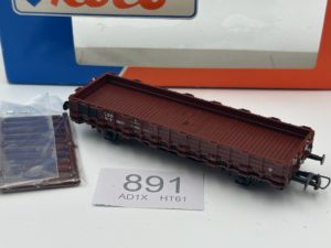 Roco HO 48038 Czech CSD Nd open stake wagon boxed