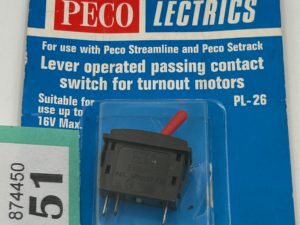 PECO PL26 Red Passing Contact Switch NEW