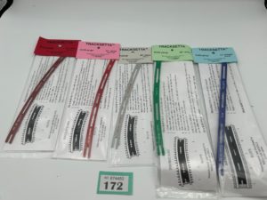 Tracksetta N OO9 gauge multipack 21" 24" 30" 56" rad curves and straight