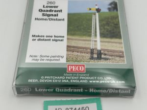 Peco Ratio N 260 Home or Distant lower quadrant Signal plastic kit NEW
