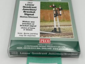 Peco Ratio N 262 Junction bracket lower quadrant Signal plastic kit NEW