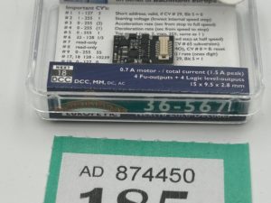 Bachmann 36-567 Next18-Pin DCC decoder NEW