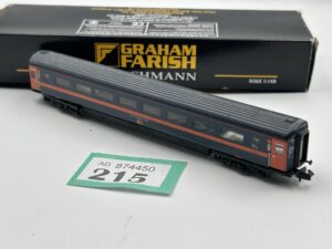 Graham Farish 374-327B Mk3 2nd class TS coach in "GNER" livery