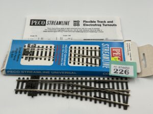 Peco OO SL-E91 Code 100 Small Radius Right Hand Electrofrog Point