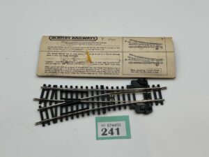 Hornby OO R632 Y point (steel)