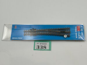 Peco SL-395 N Gauge Code 80 Medium Radius Right Insulfrog